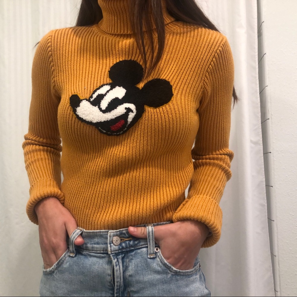Disney Mickey Mouse Turtleneck Sweater